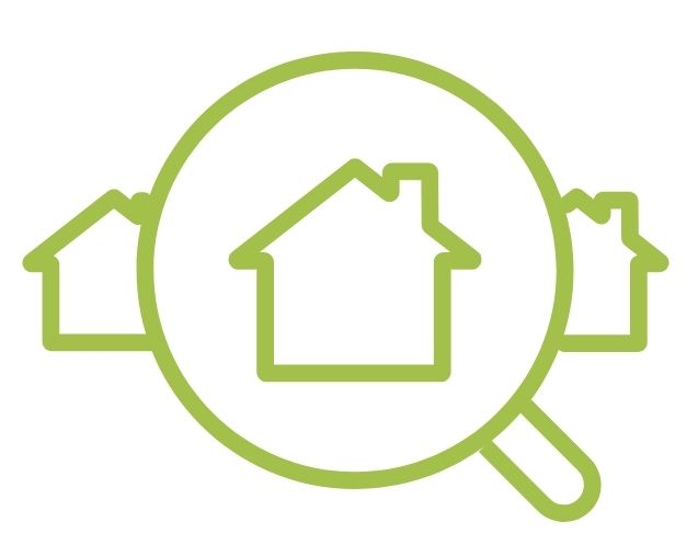 Servicio de búsqueda personalizada para personas interesadas en comprar una propiedad pero que no tienen mucho tiempo para gestionar visitas.